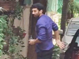 Aditya Roy Kapur looks dashing in purple shirt as he gets clicked in the city