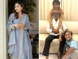 Aishwarya Rajinikanth captures a picture perfect moment of ‘birthday boy’ Rajinikanth and her sons, Yatra and Linga
