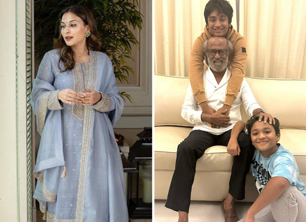 Aishwarya Rajinikanth captures a picture perfect moment of ‘birthday boy’ Rajinikanth and her sons, Yatra and Linga