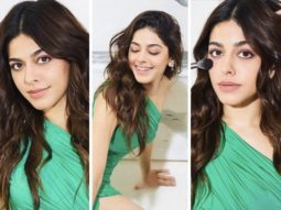 Alaya F is a total bombshell in H&M’s green draped dress worth Rs.5K for Almost Pyaar With DJ Mohabbat promotions