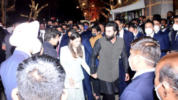 Alia Bhatt and Ranbir Kapoor attend Anant Ambani’s engagement ceremony