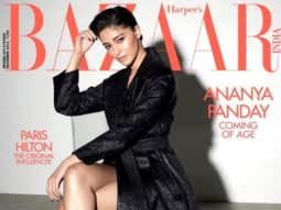 Ananya Panday makes a bold statement on the cover of Harper’s Bazaar magazine in a black trench coat