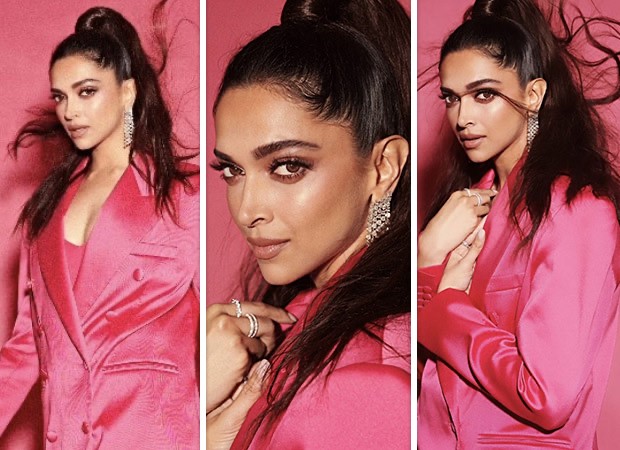 Deepika Padukone won our hearts at the Current Laga Re song launch event in  a pink pantsuit that cost Rs. 1.12 lakh 1 : Bollywood News - Bollywood  Hungama