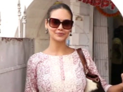 Esha Gupta looks beautiful as always in traditional salwar