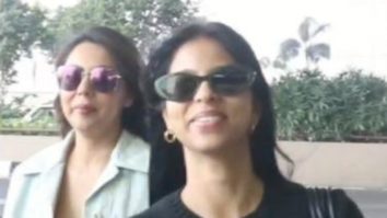 Gauri Khan and Suhana Khan get snapped together at the airport
