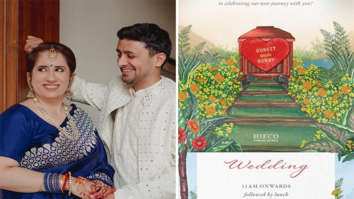 Guneet Monga compliments her wedding invite with a DDLJ touch; adds an important element from Raj-Simran’s love story 