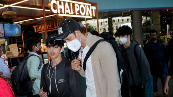 Hrithik Roshan returns from his vacation with kids and Saba Azad