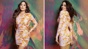 Janhvi Kapoor’s Alex Perry tie & dye mini dress worth Rs 72 k is as pretty as her