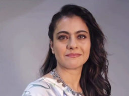 Kajol looks absolutely graceful in a blue outfit