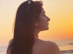 Kanika Mann enjoys the beautiful sunset by the beach