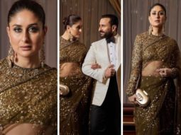 Kareena Kapoor Khan looks like a vision to behold in a Sabyasachi olive green embellished saree at the Red Sea International Film Festival