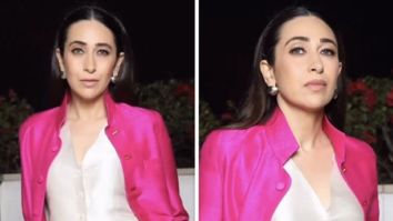 Karisma Kapoor in Payal Khandwala’s handwoven co-ordinated set is perfect outfit for intimate weddings