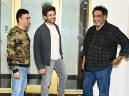 Kartik Aaryan, Director Anurag Basu and Producer Bhushan Kumar meet to discuss about Aashiqui 3