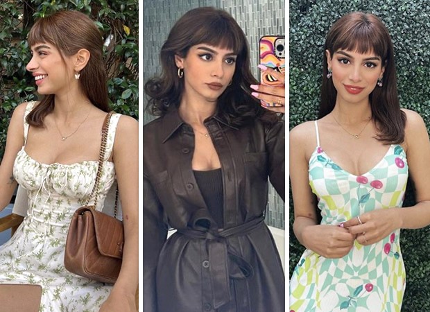 khushi kapoor brown dress has an outfit for every mood and her latest pictures are proof! : Bollywood News country_of_origin: china Neutral Bridesmaid Dresses - Size:Mom 2Xl