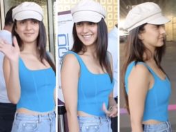 Kiara Advani jets off for New Year’s getaway while donning a chic ensemble of a blue corset top, ripped jeans, and a Gucci purse that costs Rs. 2.96 Lakh