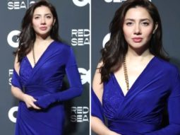 Mahira Khan makes a statement in blue bodycon gown as she attends Red Sea Film Festival in Jeddah