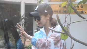Malaika Arora slays the tie dye themed outfit outside a clinic in Bandra
