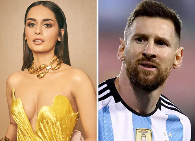 Manushi Chhillar flies to Qatar to fulfil her dream of watching Lionel Messi at FIFA World Cup : Bollywood News