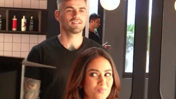 Mira Rajput looks confident in this BTS of hair product shoot