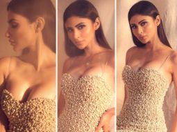 New Instagram photos of Mouni Roy show her raising pizzazz in a seductive pearl-encrusted mini dress