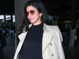 Nimrat Kaur slays her airport looks sporting a cream overcoat