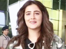 Nupur Sanon gets snapped sporting a military jacket at the airport