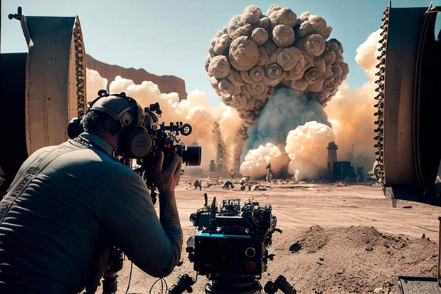 Oppenheimer: Director Christopher Nolan unveils interpretation of IMAX film cameras filming the atomic bomb scene 