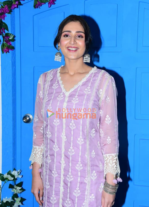 photos abhimanyu dasani and dhvani bhanushali snapped promoting the track kudi meri 4