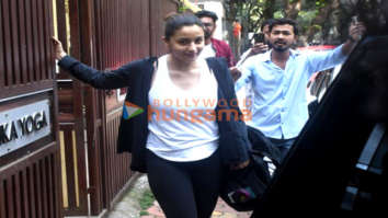 Photos: Alia Bhatt spotted at Anshuka Yoga in Bandra