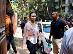 Photos: Alia Bhatt spotted at Anshuka Yoga in Bandra