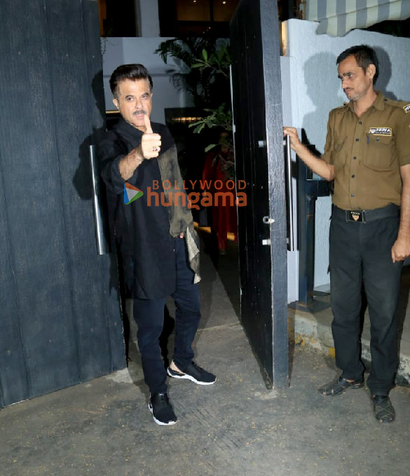 Photos Anil Kapoor, Sanjay Kapoor and family snapped in Andheri