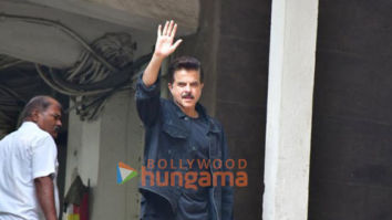 Photos: Anil Kapoor spotted at Rhea Kapoor’s house in Khar