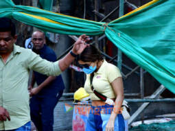 Photos: Bhumi Pednekar snapped finding new home in Bandra