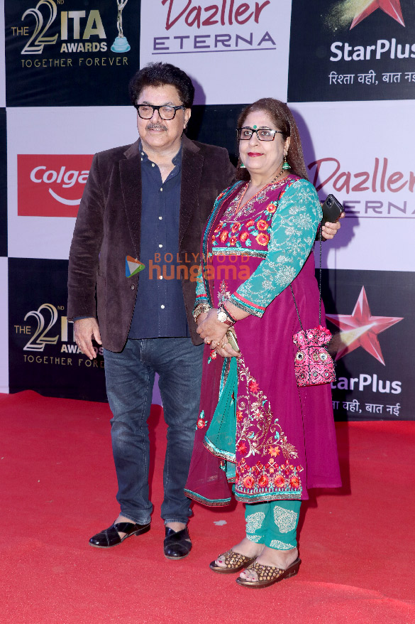 photos celebs snapped attending the red carpet of the 22nd ita awards in mumbai 24