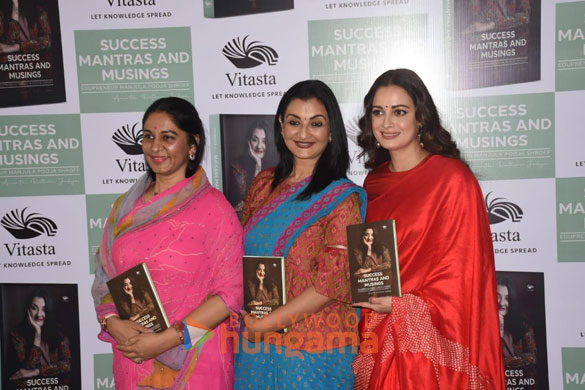 photos dia mirza snapped at the launch of the book success mantras and musings 2