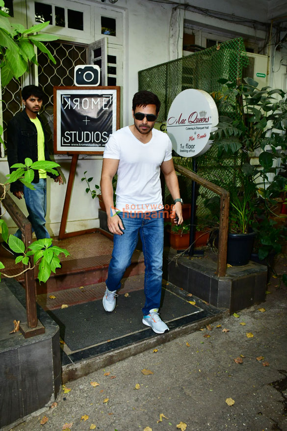 Photos: Emraan Hashmi spotted at Krome Studio in Bandra | Parties & Events