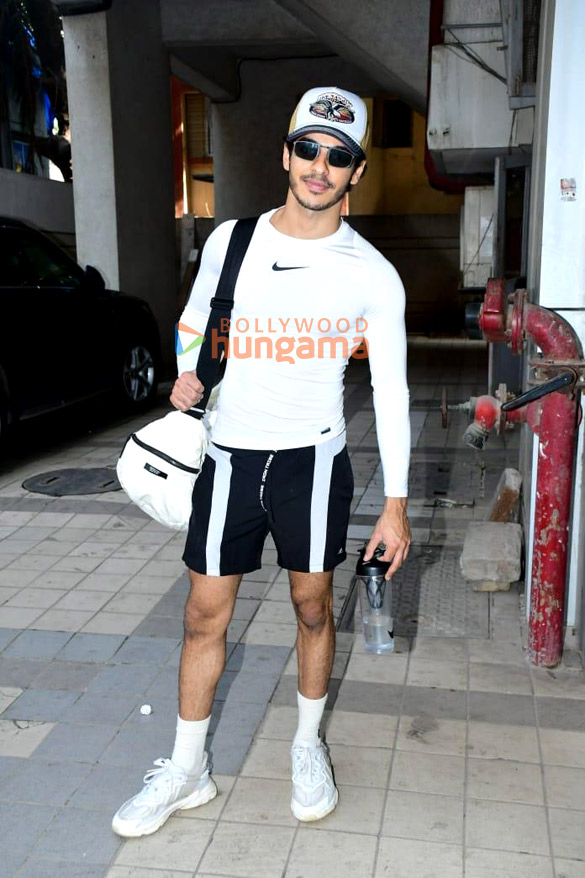 Photos: Ishaan Khatter snapped at the gym in Juhu
