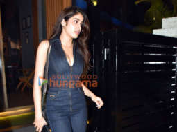 Photos: Janhvi Kapoor snapped outside Mizu in Bandra
