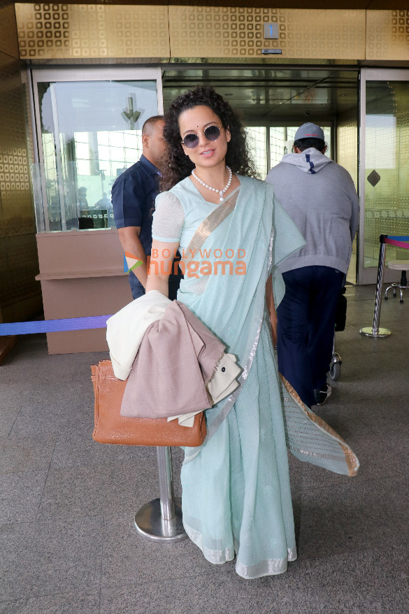 Photos: Kangana Ranaut, Ananya Panday, Mika Singh and Anand Pandit snapped at the airport | Parties & Events