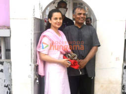 Photos: Kangana Ranaut snapped outside a dance class