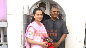 Photos: Kangana Ranaut snapped outside a dance class