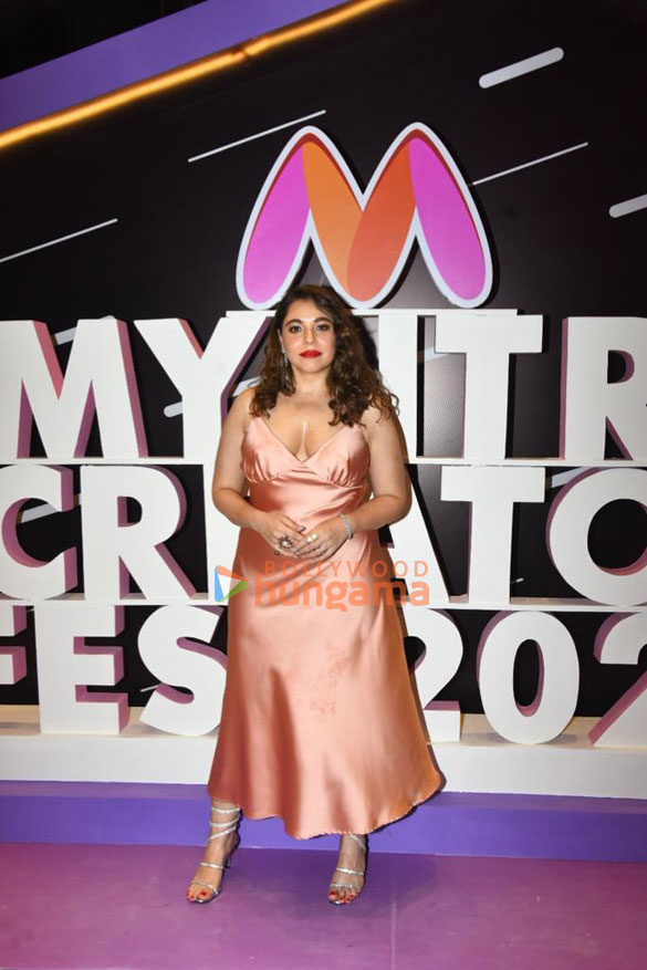 photos kirti kulhari maanvi gagroo and vj bani snapped at myntra creators fest 2022 2
