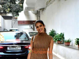 Photos: Malavika Mohanan snapped outside the Dharma office in Khar