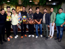 Photos: Munawar Faruqui, Mr. Faisu, Nakuul Mehta and Pratik Sehajpal snapped attending a round table session at Chillin – Kitchen and Bar