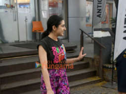 Photos: Sara Ali Khan snapped outside the gym
