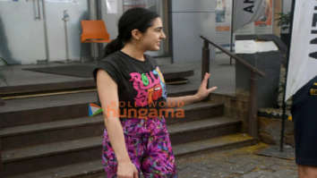 Photos: Sara Ali Khan snapped outside the gym