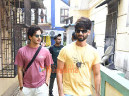Photos: Shahid Kapoor and Ishaan Khatter snapped in Bandra