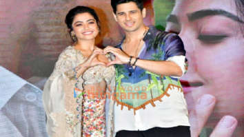 Photos: Sidharth Malhotra and Rashmika Mandanna snapped at Mission Majnu song launch