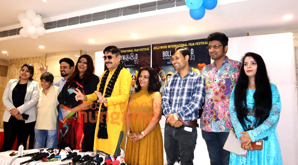 photos yashpal sharma pratibha sharma launch 3rd bollywood international film festival biff 4