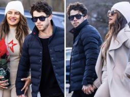 Priyanka Chopra and Nick Jonas bring in the holiday season strolling hand in hand across New Jersey